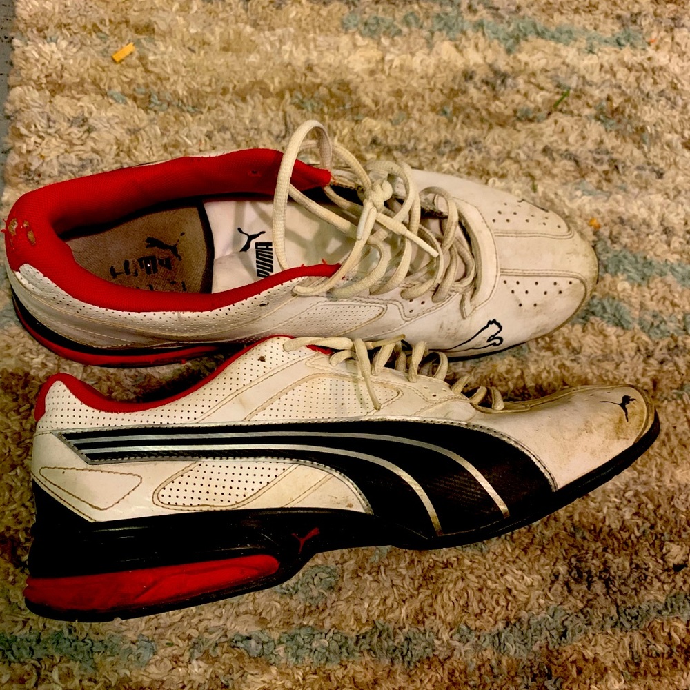 Puma shoes wore them for 2summers then they sat